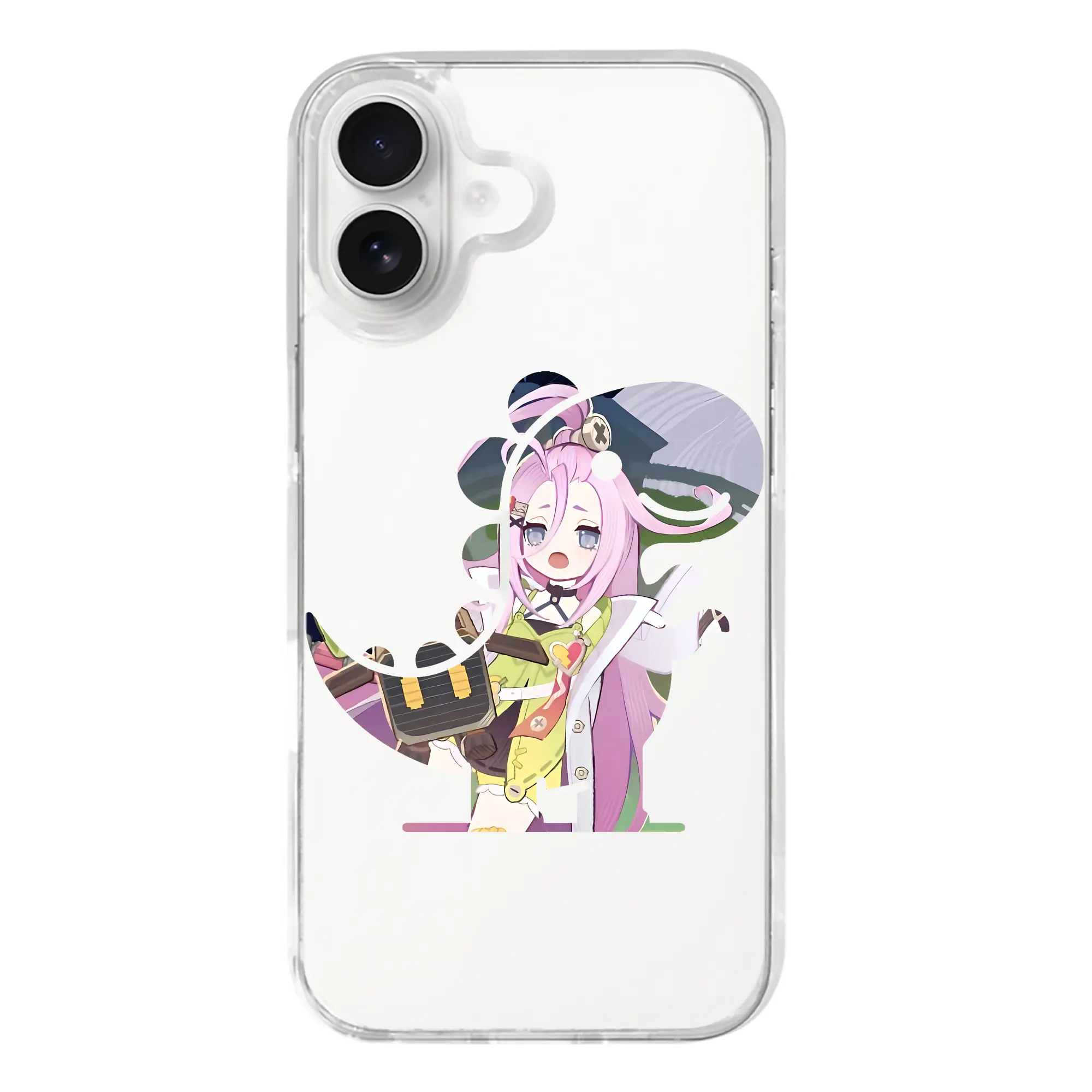 原 神 グッズ アイノ - iPhone 17シリーズ 透明スマホケース – 薄型・耐衝撃・精密フィット保護カバー